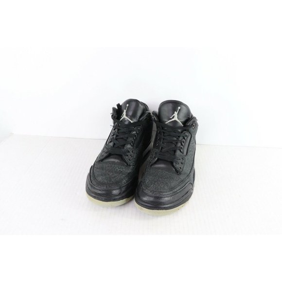 Nike Air Jordan Retro 3 2011 Black Flip Shoes Sneakers 315767-001 main image 9